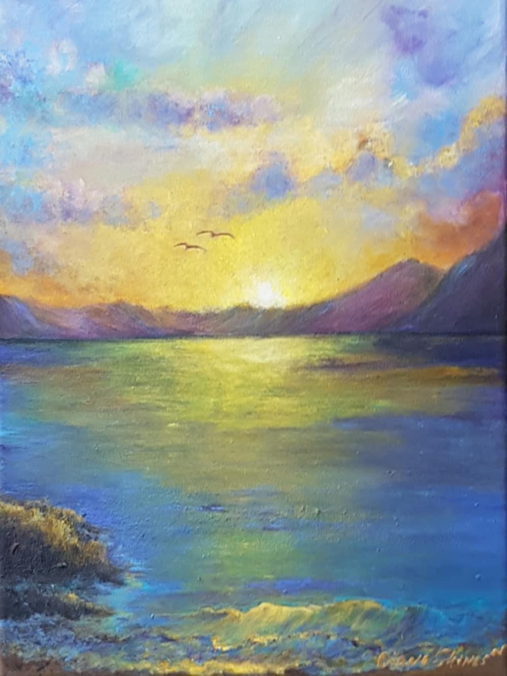 В златото на зората